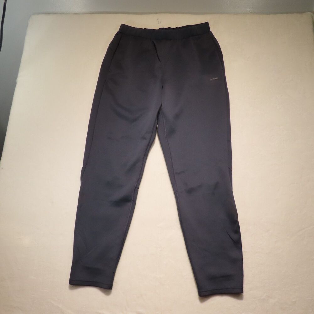 Skora XL Mens Charcoal Grey Qwick-Dry Athletic Joggers Tapered Track Pants Draws